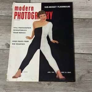 Vintage Modern Photography Magazine April 1953